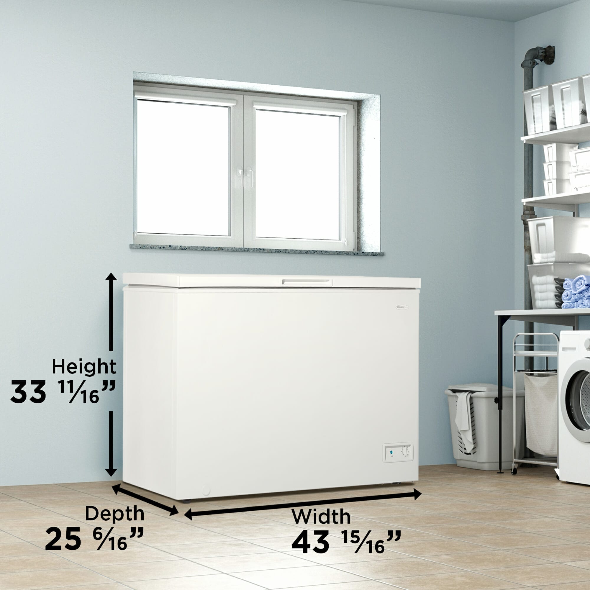 Apartment Living? The Danby 10.0 cu. ft. Chest Freezer is Your Space