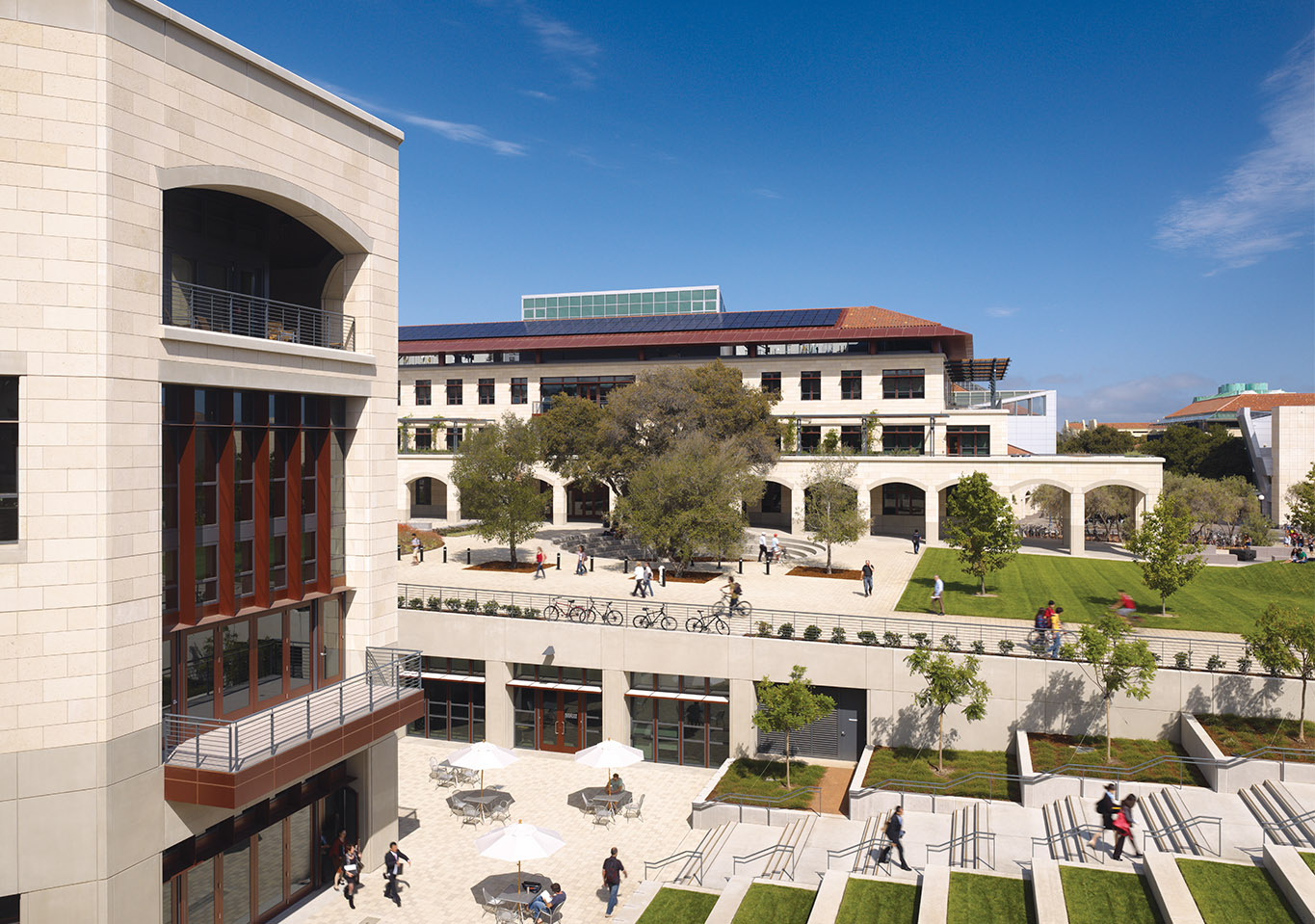 Stanford University School of Engineering Quad, Phases 1 & 2