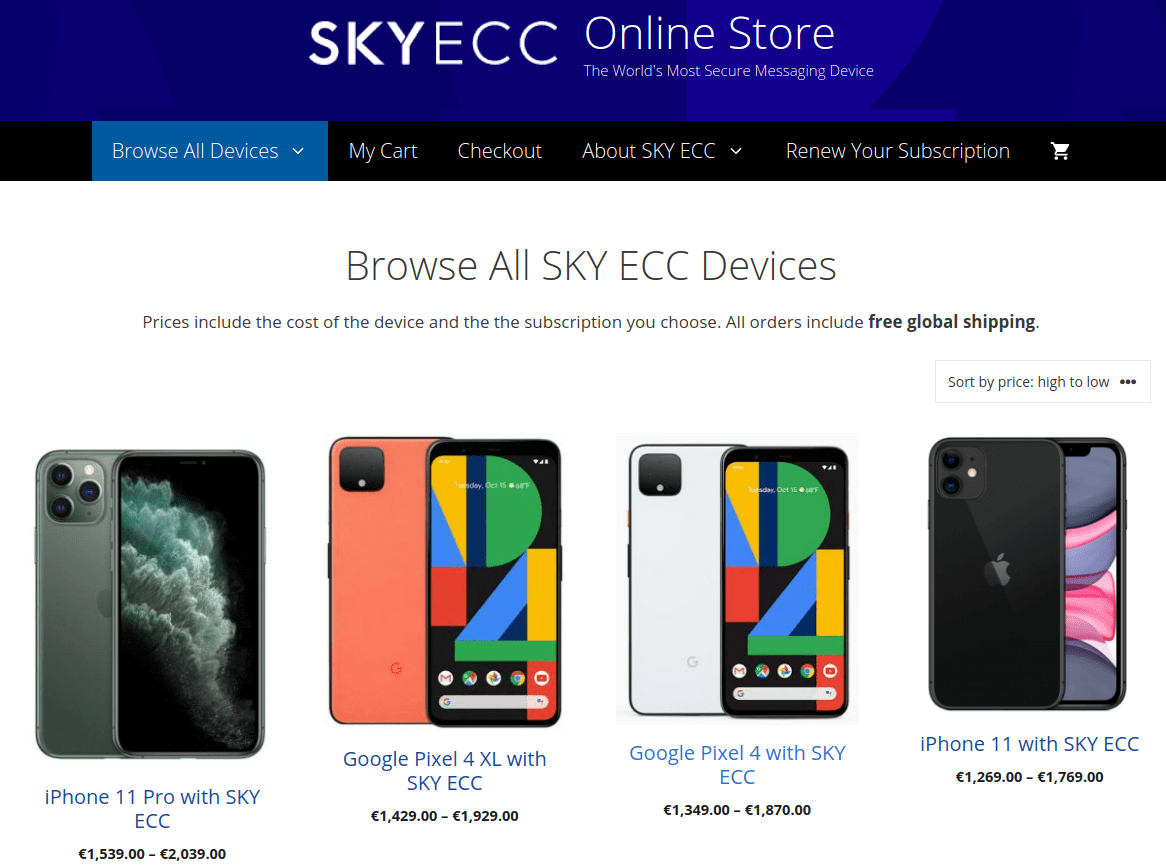 La police aurait décrypté un second « cryptophone » Next