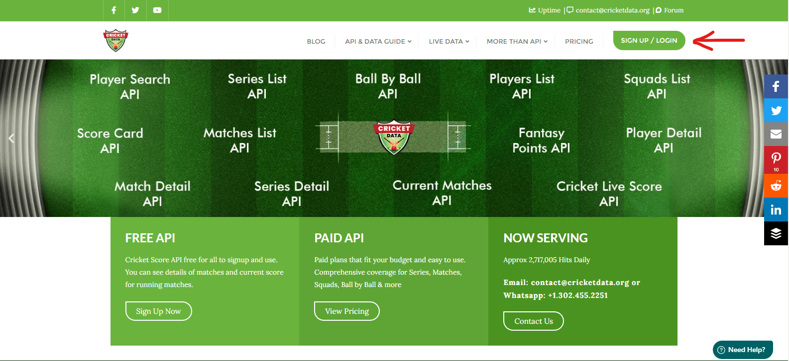 How to get started with Cricket Data Free Cricket Data API