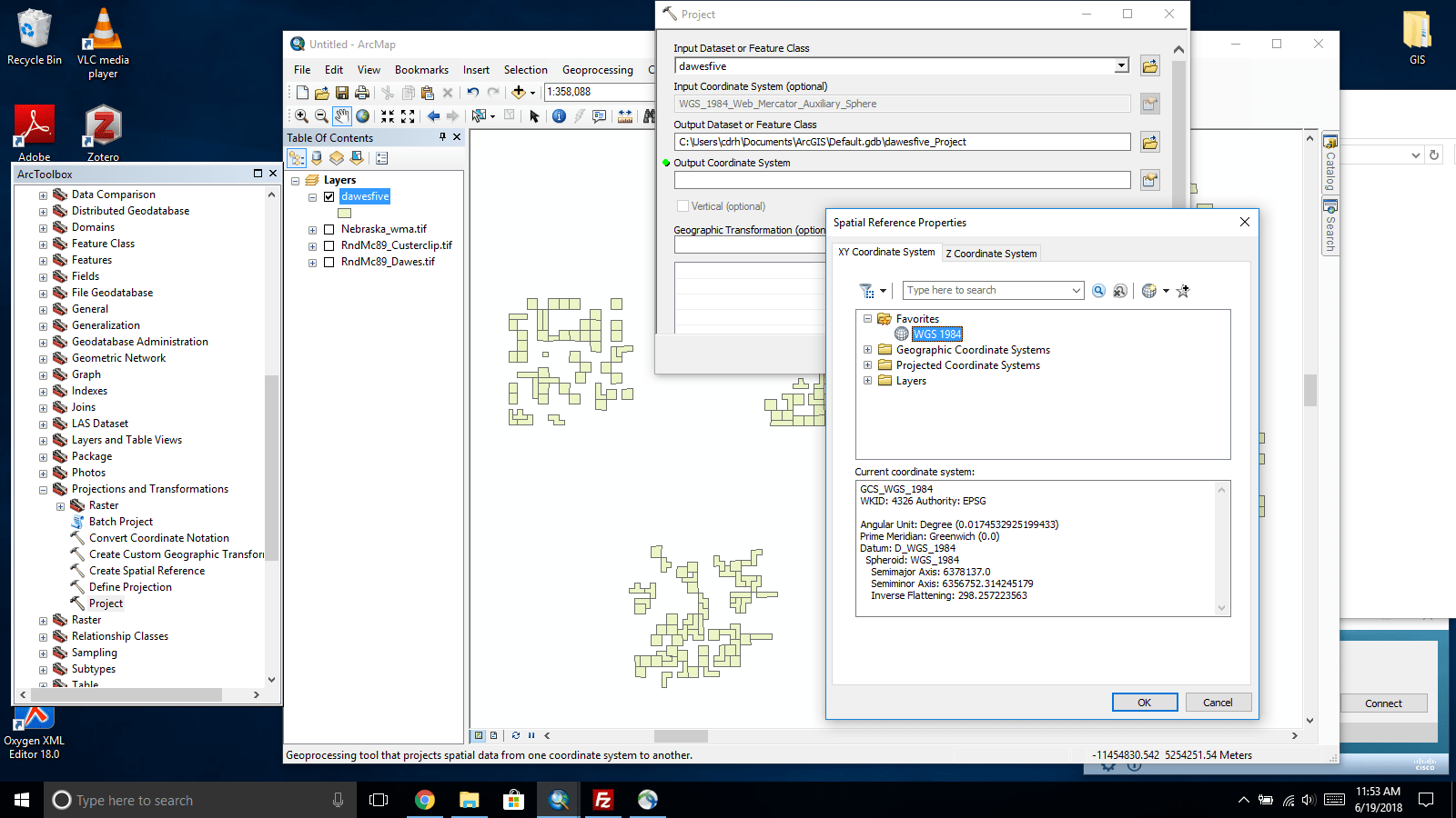 Exporting Vector Data from ArcMap to GeoJSON CDRH Development
