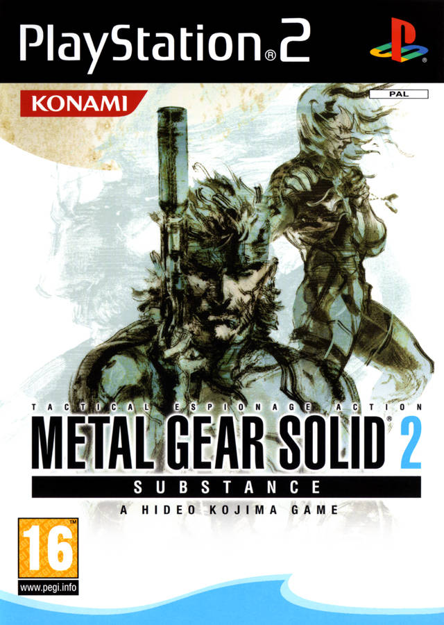Metal Gear Solid 2 Substance (Europe) PS2 ISO CDRomance
