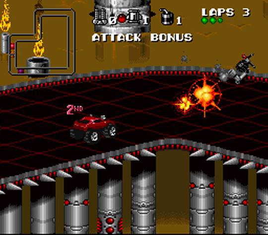 Rock n' Roll Racing (USA) SNES ROM CDRomance