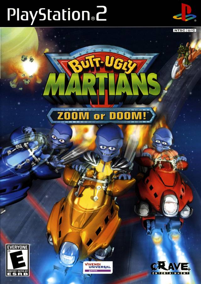 ButtUgly Martians Zoom or Doom! (USA) PS2 ISO CDRomance