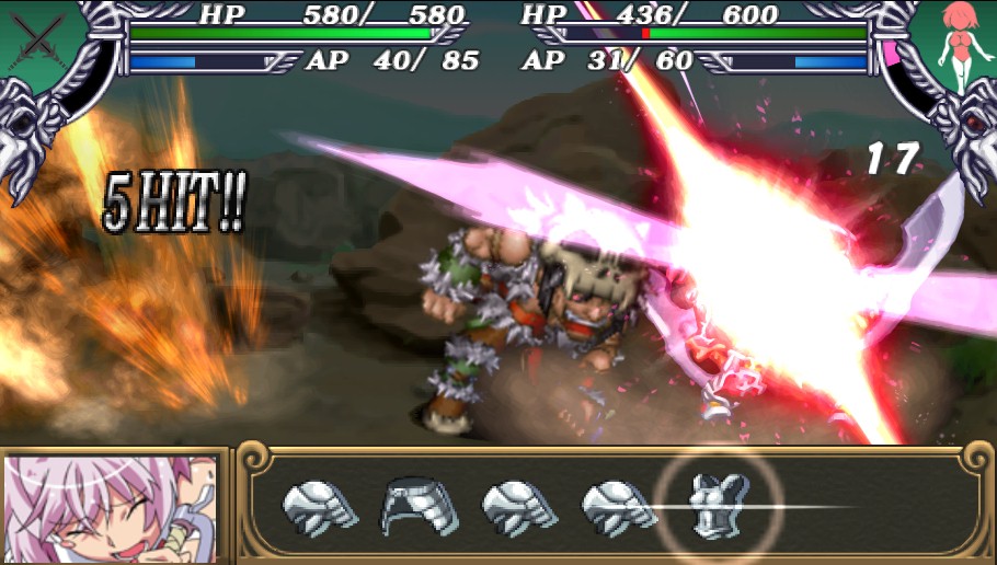 Queen's Blade Spiral Chaos (J+English Patched) PSP ISO CDRomance