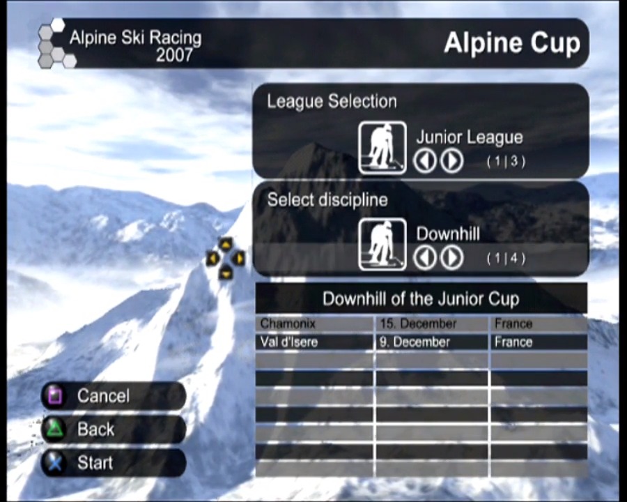 Alpine Ski Racing 2007 (Europe) PS2 ISO CDRomance