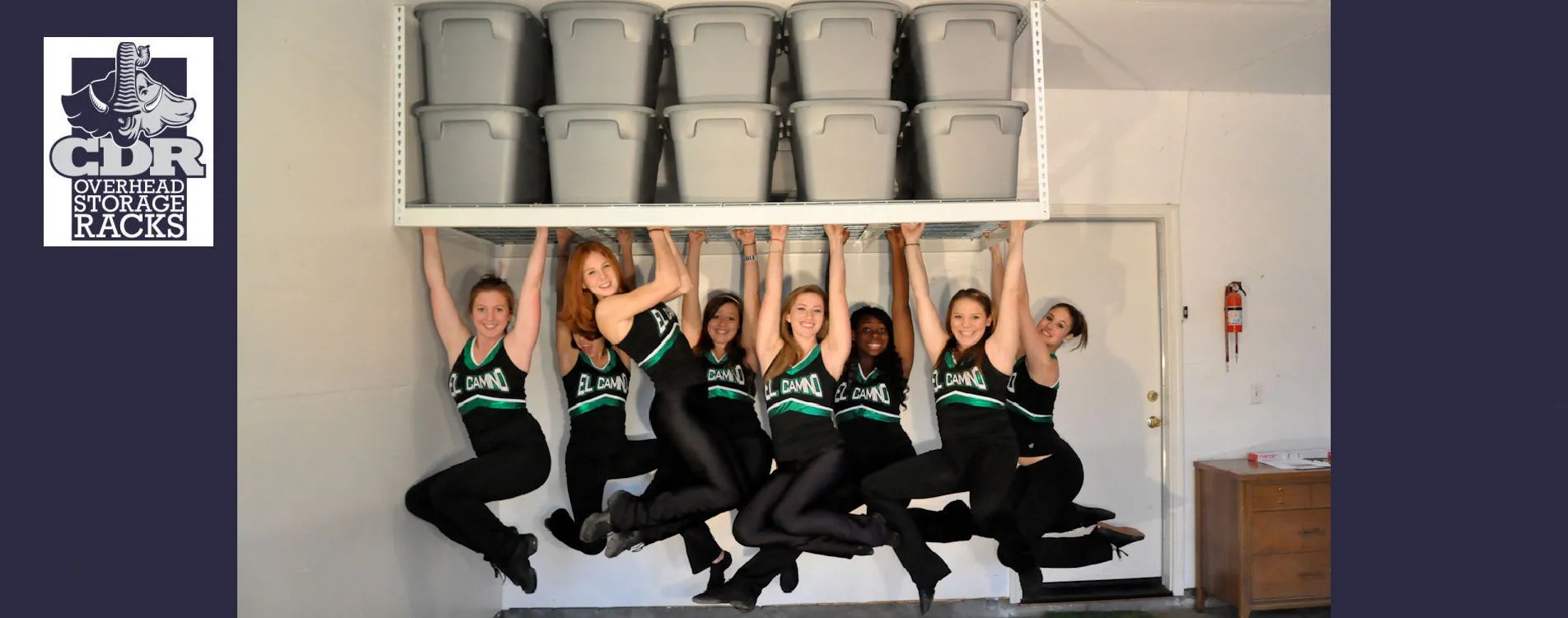 CDR Overhead Storage Racks