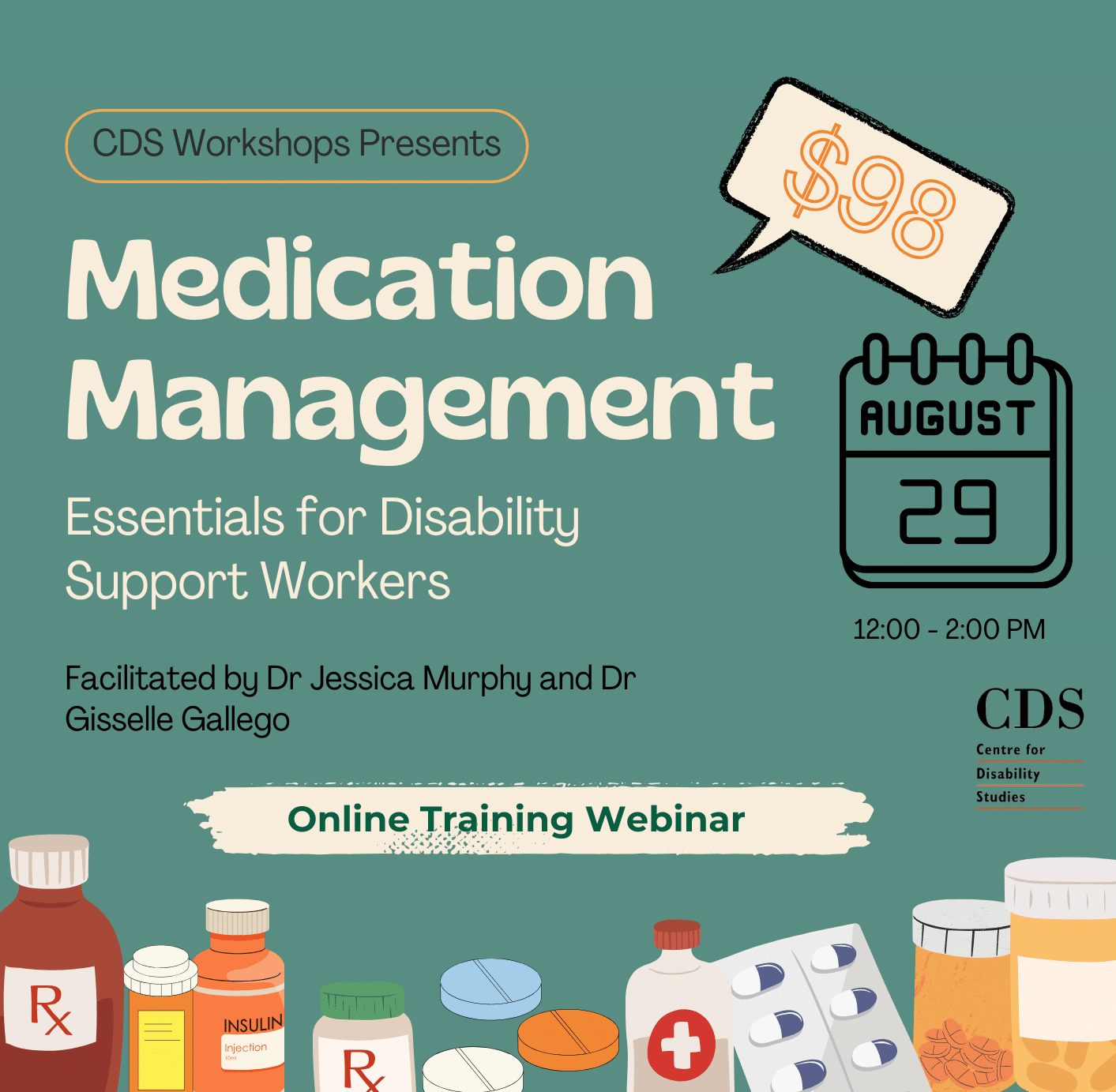 Medications Management Essentials for Disability Support Workers 