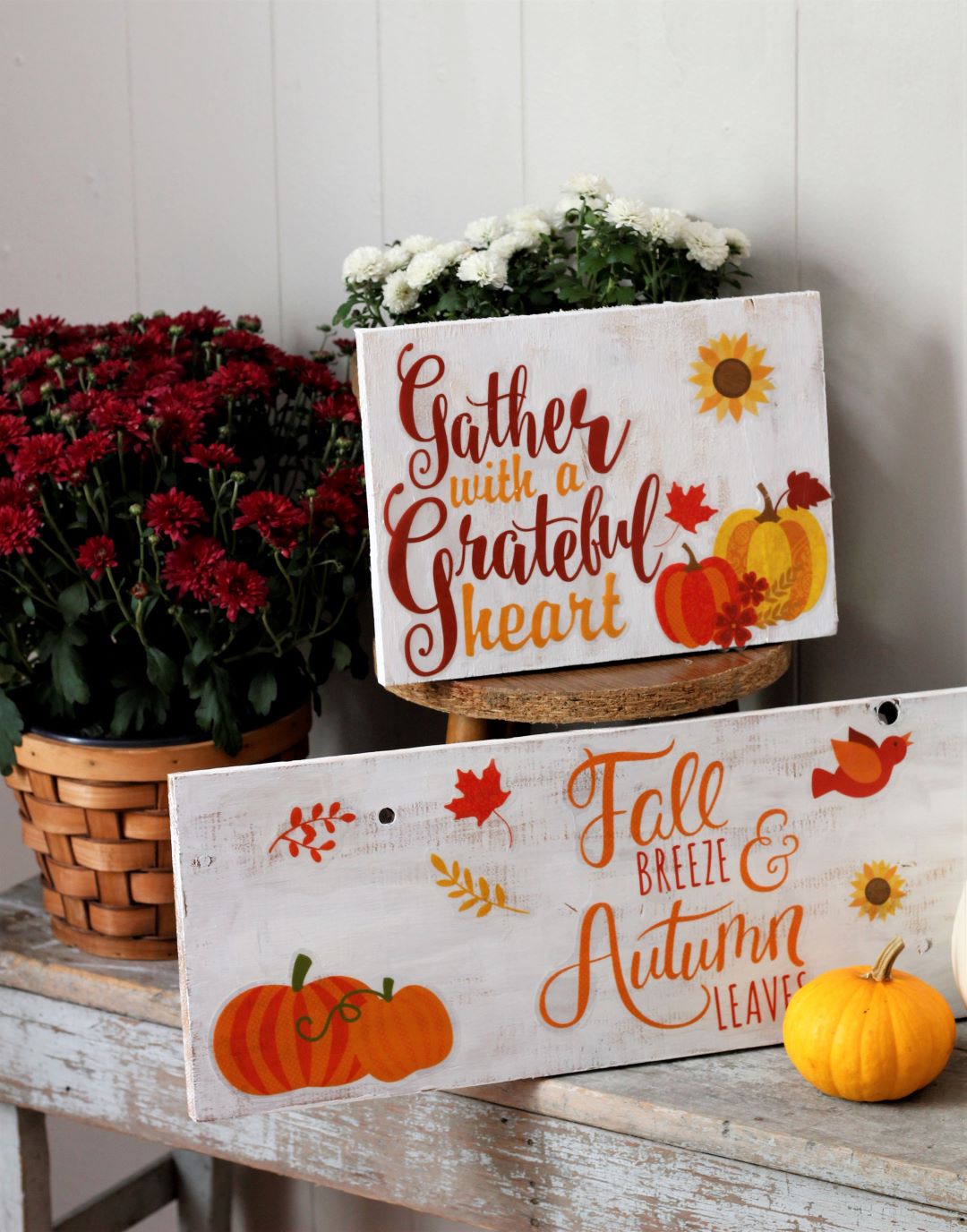Easy DIY Fall Signs