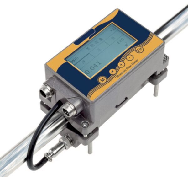 F600 Clamp on type ultrasonic flowmeter BTU Meter SenTec