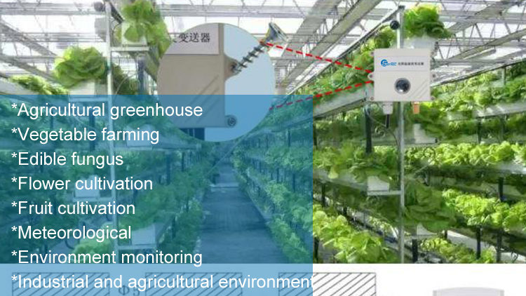 which kind of sensor used to monitor the Flower planting light carbon