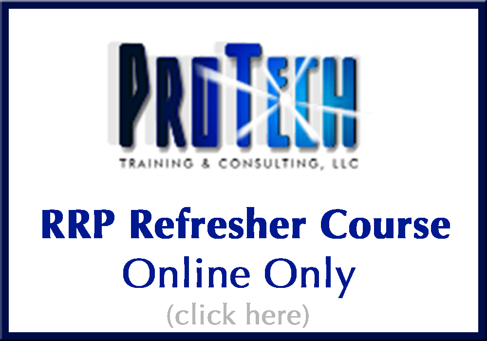 Lead Renovator Certification Training CDS Inspections & Beyond