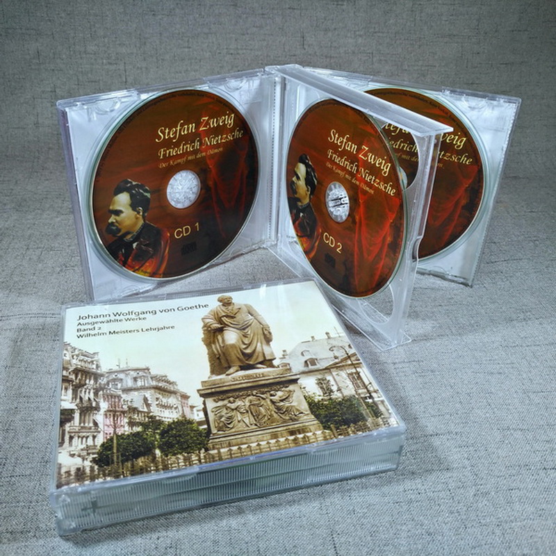 CDs in Jewel Cases CD/DVD Replication Duplication Packaging