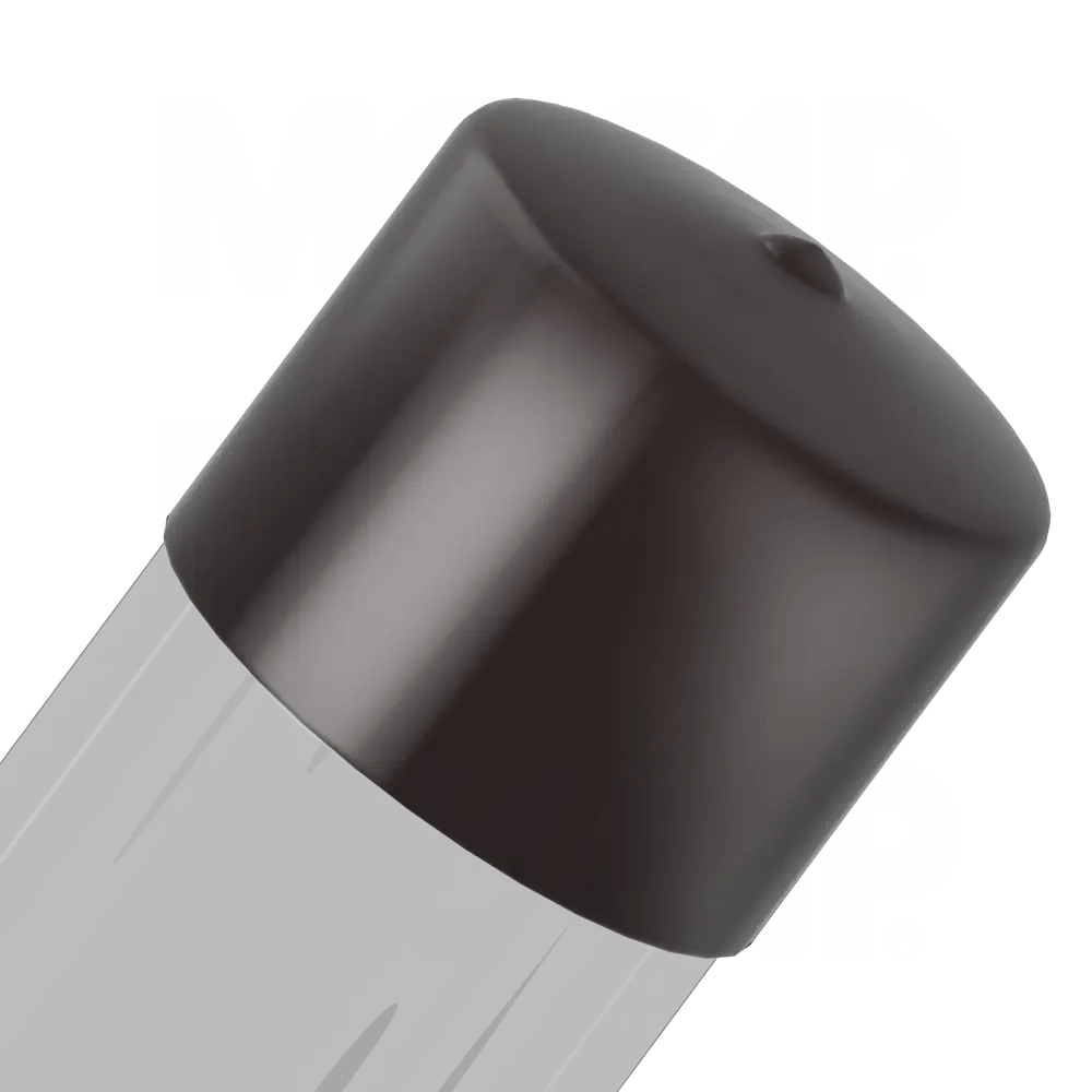 Round Vinyl Caps Cleartec Vinyl End Caps