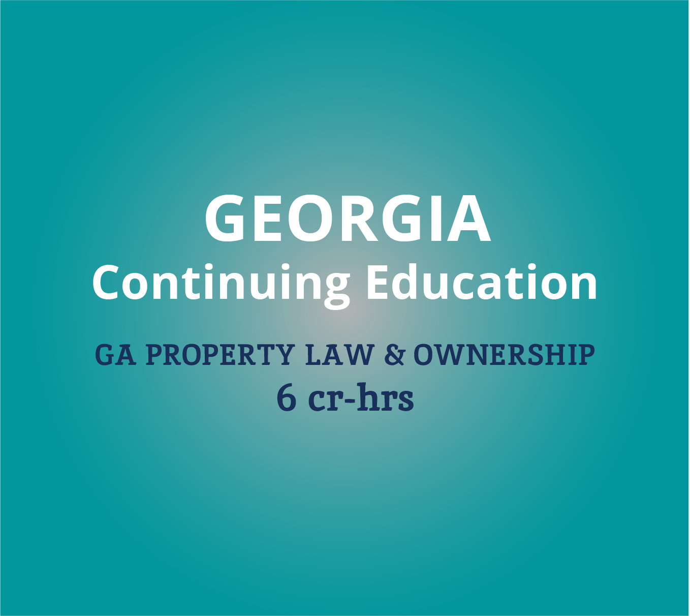 GA Prop. Law & Ownership (GA.CE v.24) Moseley