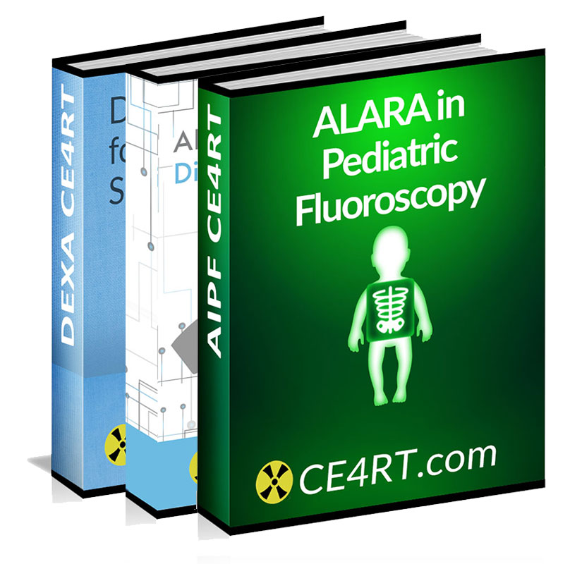 CE4RT California XRay CE Credit Bundle includes Digital & Fluoroscopy