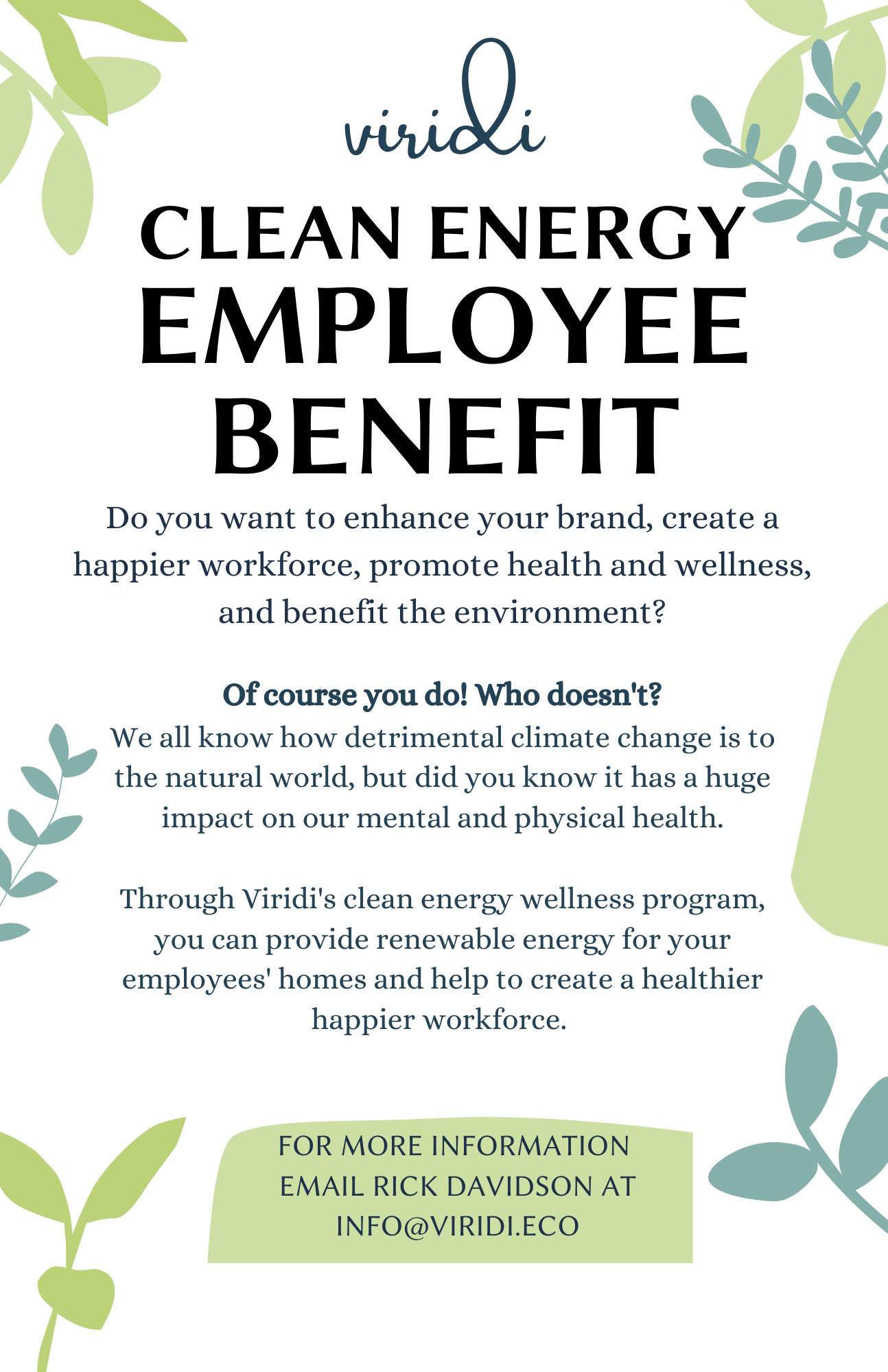 Clean Energy Wellness Program Community Energy Advisors