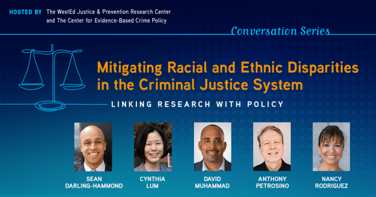 Mitigating Racial and Ethnic Disparities in Juvenile Justice The