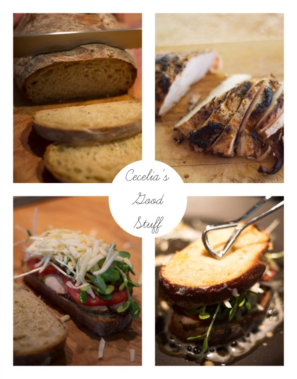 Green Chile Sourdough Chicken Sandwich