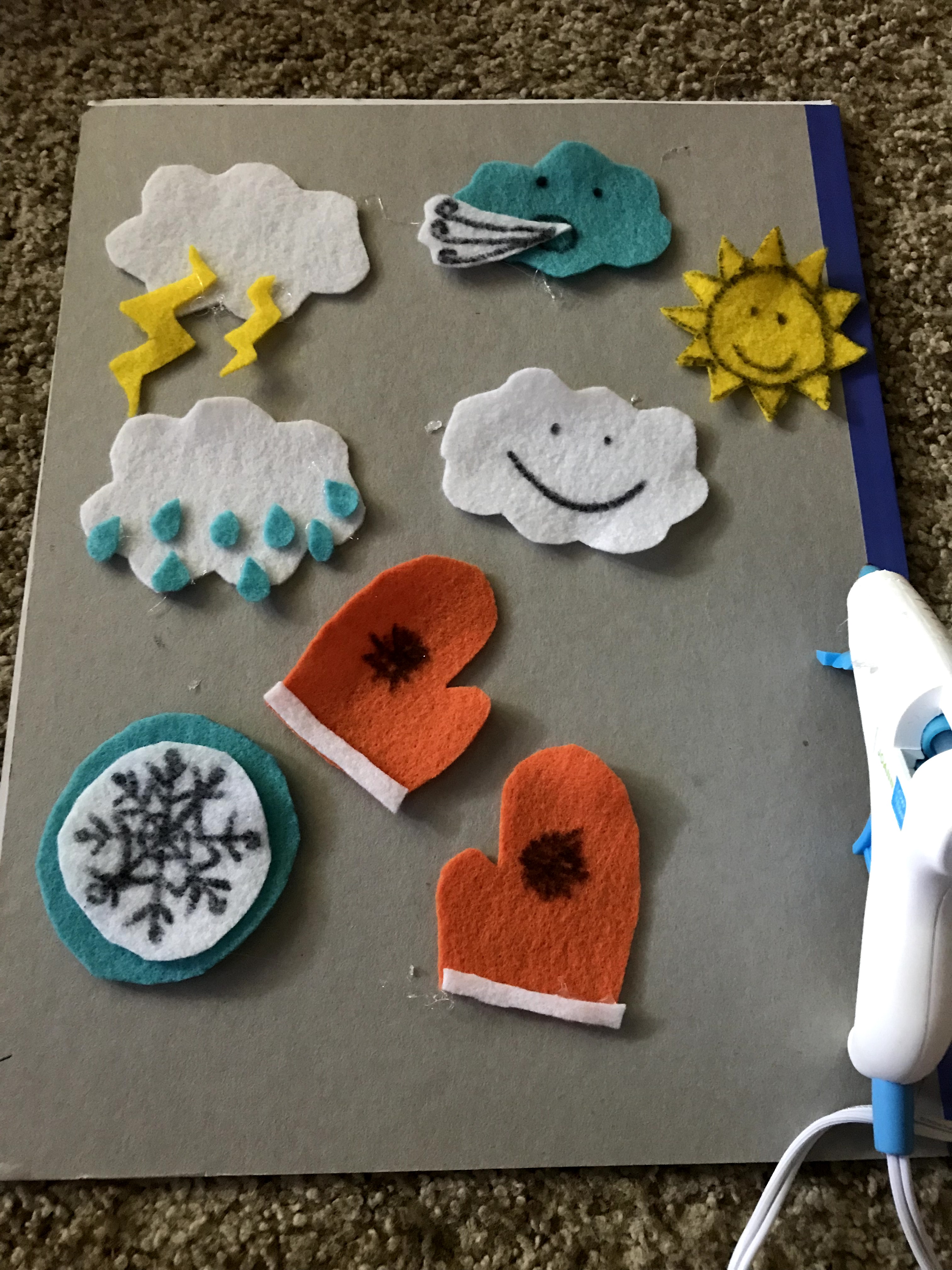 Felt Weather Board Cecelia's Spot