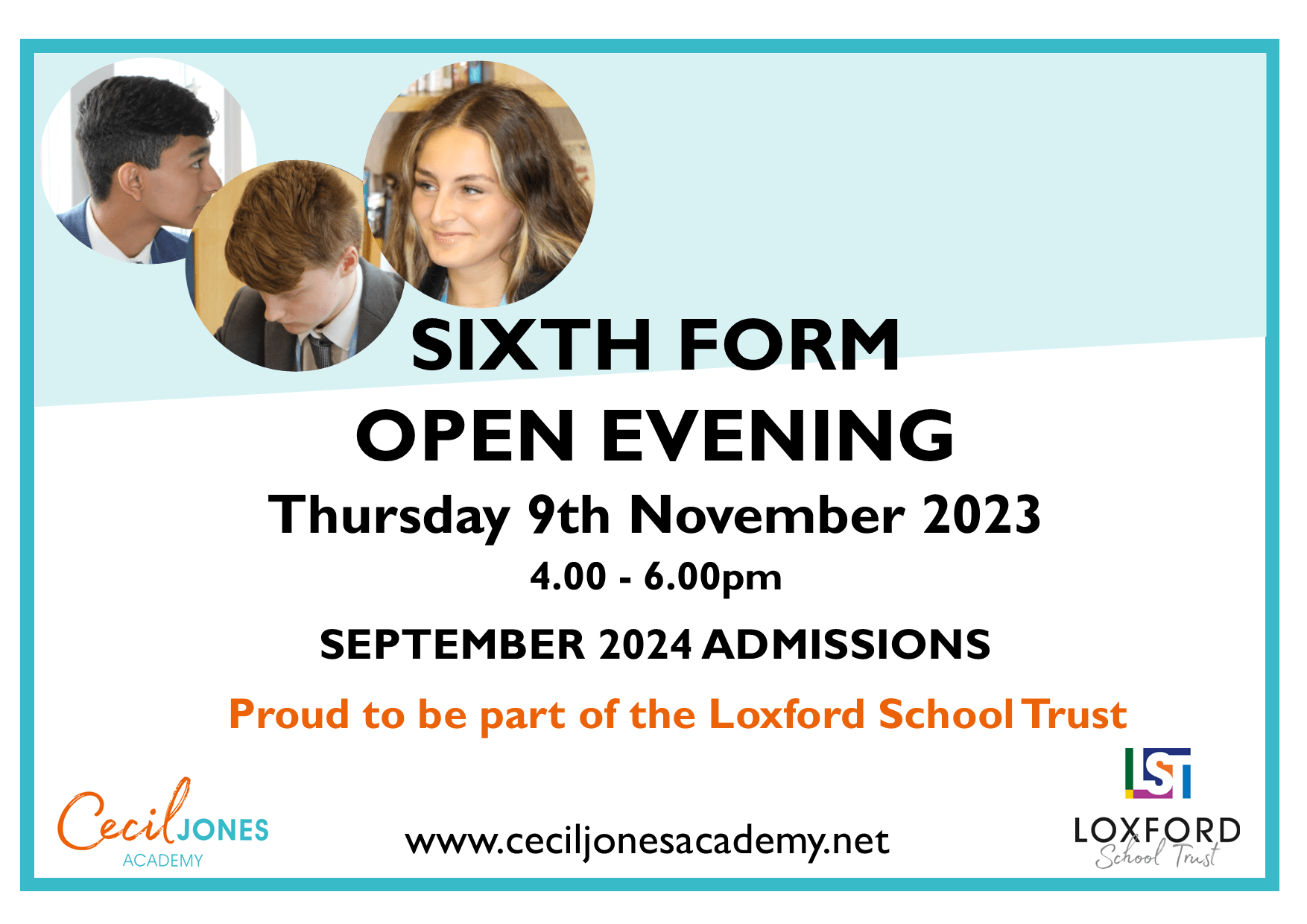 Cecil Jones Academy Sixth Form Open Evening News Cecil Jones Academy