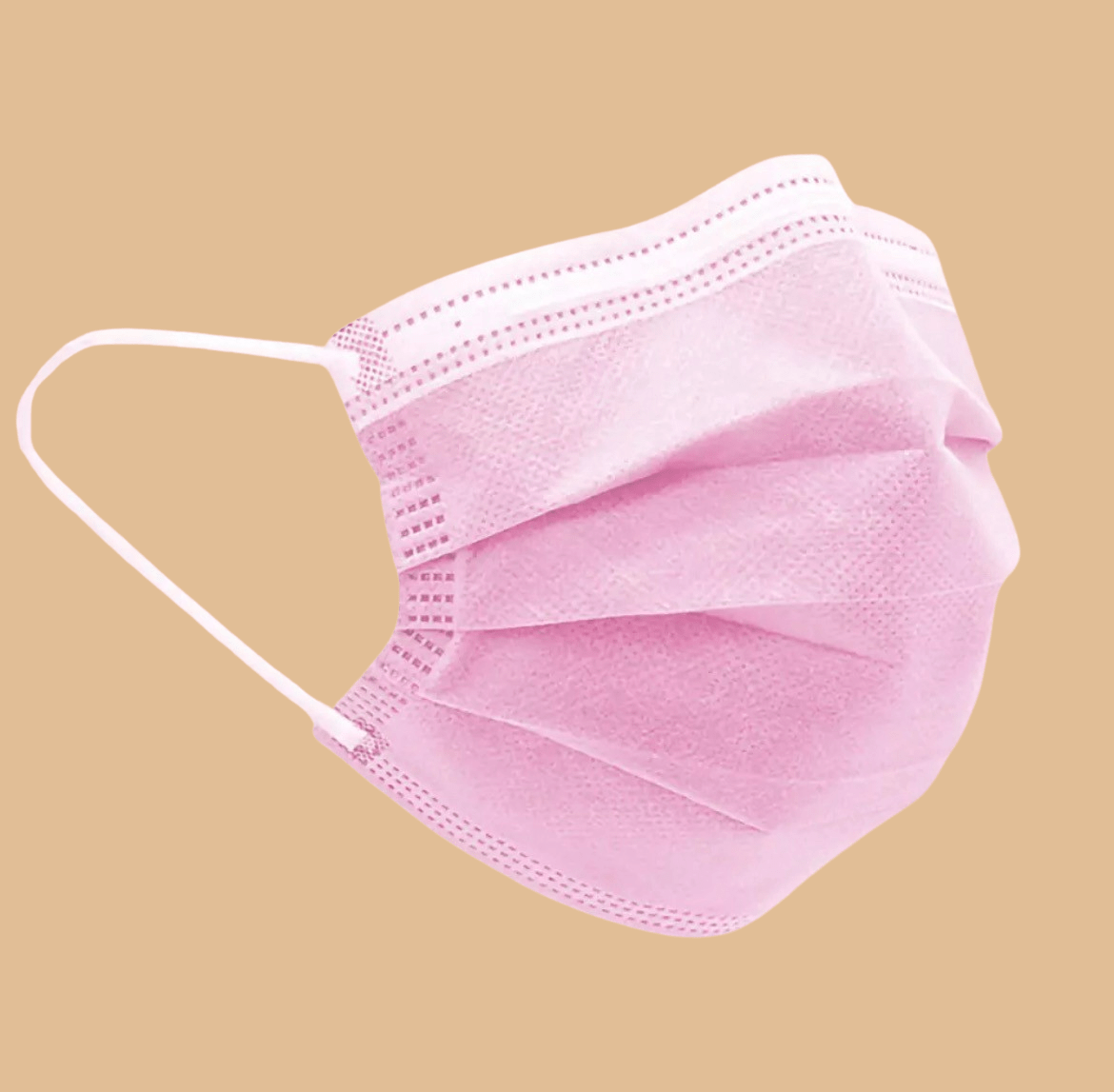 50 Pack Pink Face Masks Cecilia Cole Academy Lash & Cosmetic Tattoo