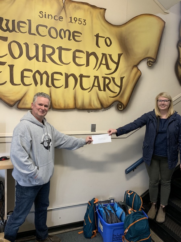 Courtenay Elementary School Awarded 6,000 CVCF COVID19 Emergency