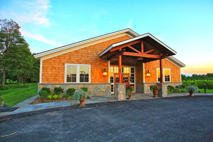 Owera Vineyards Cedar Valley Manufacturing Cedar Shingle Siding