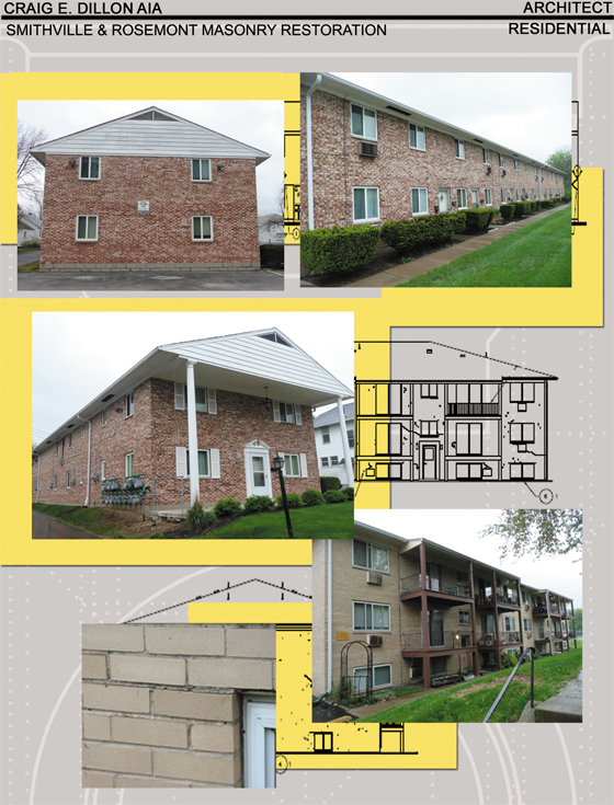 Masonry Restoration for Dayton Metroplitan Housing Authority Craig