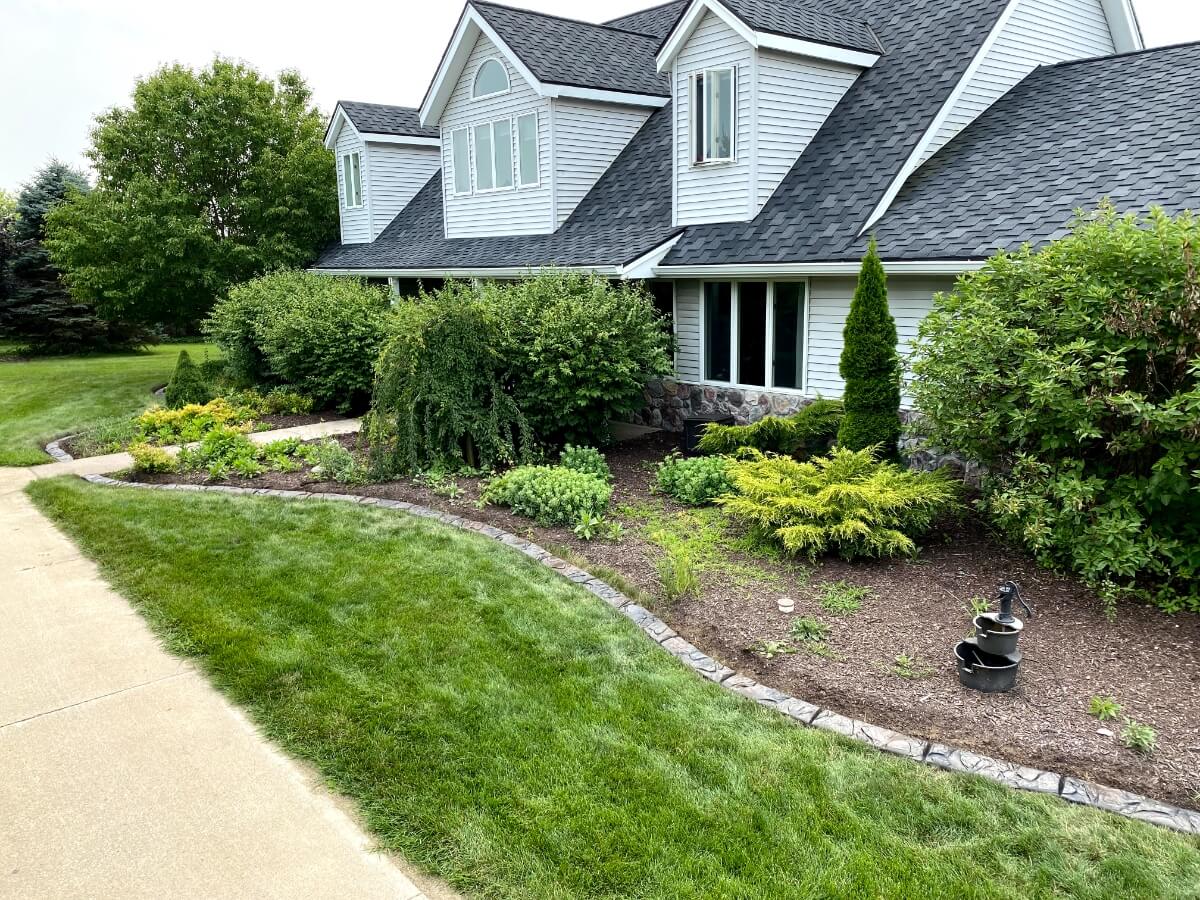 Country Aire Drive Cedar Creek Curbing