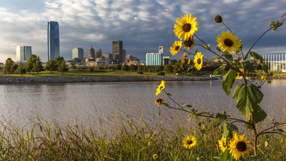 Red River Fence in Oklahoma City
