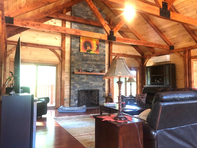 Expansion Uses Log & Timber, Structural Insulated Panels Cedar Hill