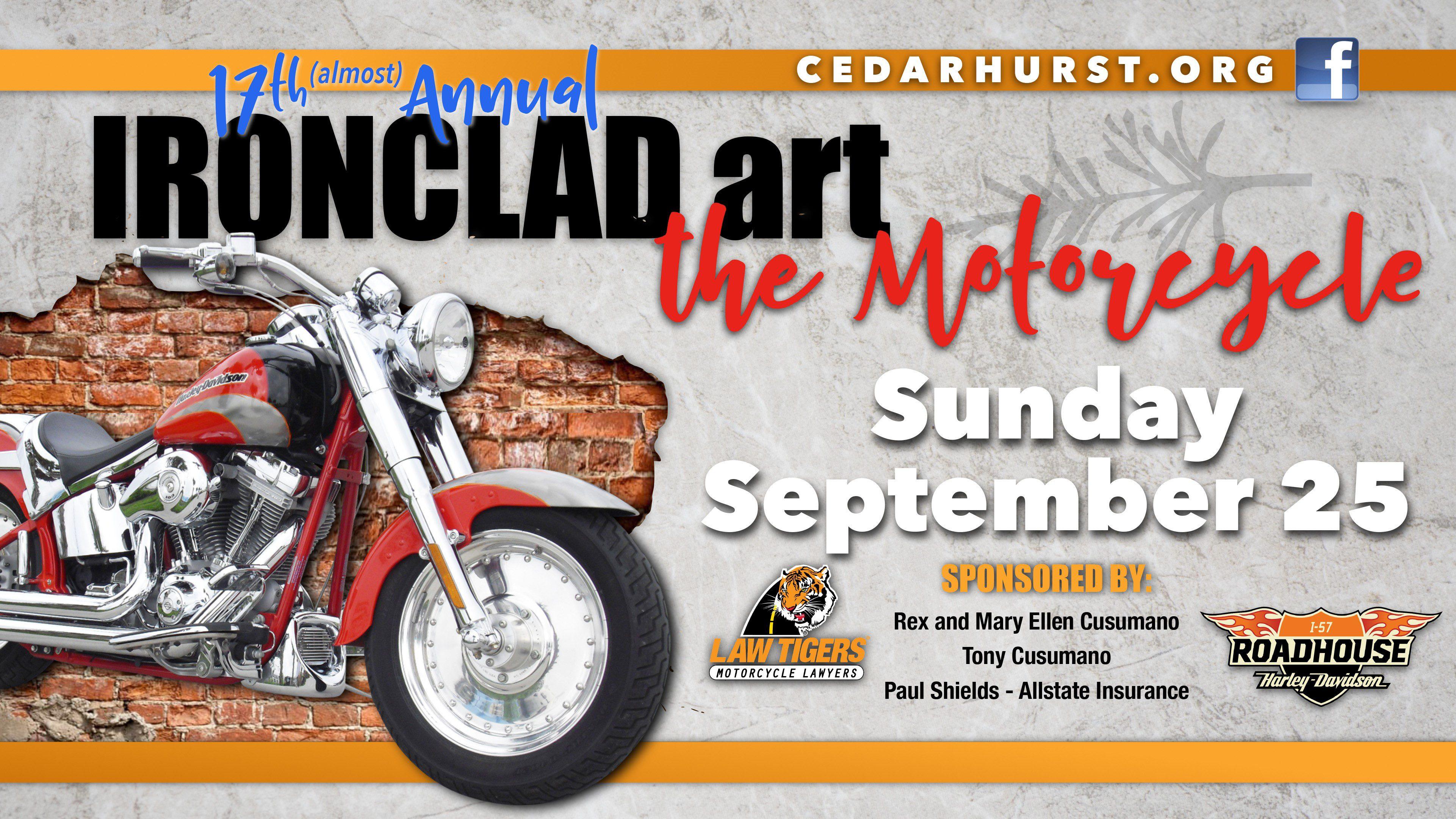 🏍️17th Annual Cedarhurst Motorcycle Day Cedarhurst Center for the Arts