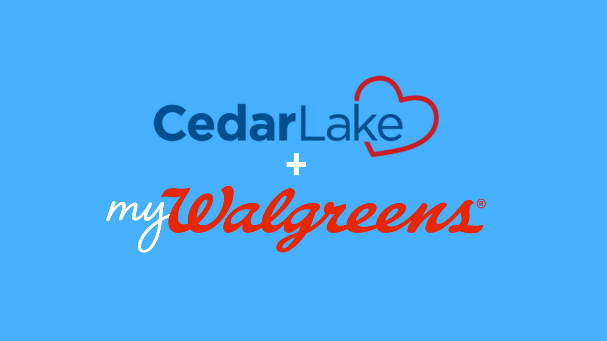 Walgreens Partnership Cedar Lake Foundation