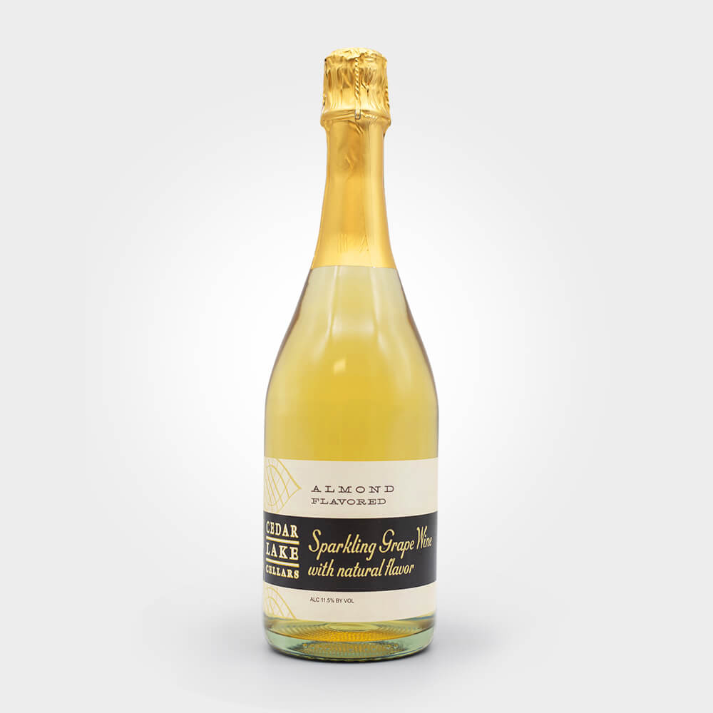 Cedar Lake Cellars Almond Sparkling Wine Cedar Lake Cellars