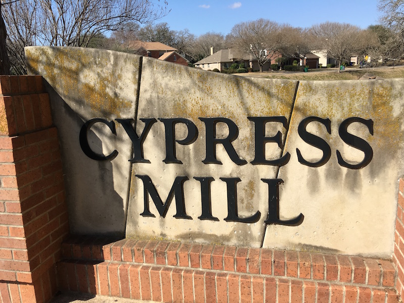 Cypress Mill Cedar Park Texas Living