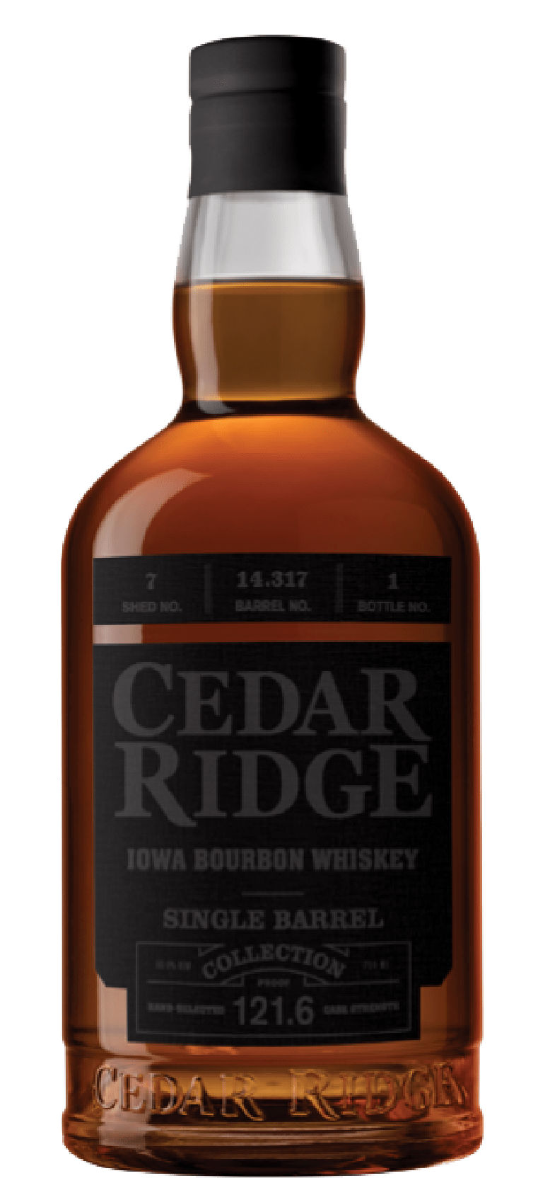 Single Barrel Collection Cedar Ridge Distillery Authentic By Nature