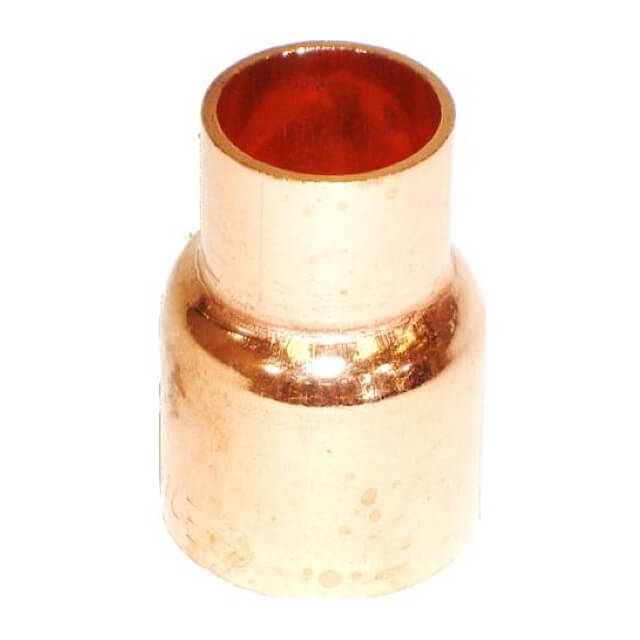 QE 7/8 TO 5/8 INCH WROT REDUCING COUPLING COPPER X COPPER FITTING (50