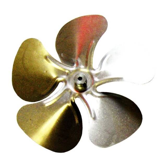QE 10 INCH FAN BLADE 5 BLADES BLOWER 5/16 INCH HUB ATTACHED CW ROTATION » Cedars HVAC