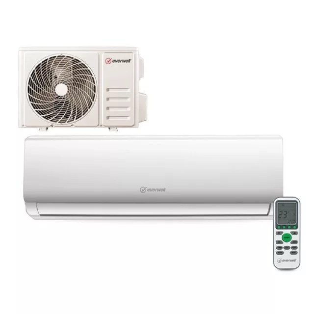 EVERWELL, 1 TON, 12000 BTU, 17 SEER, 208230 V, DUCTLESS, MINI SPLIT, A