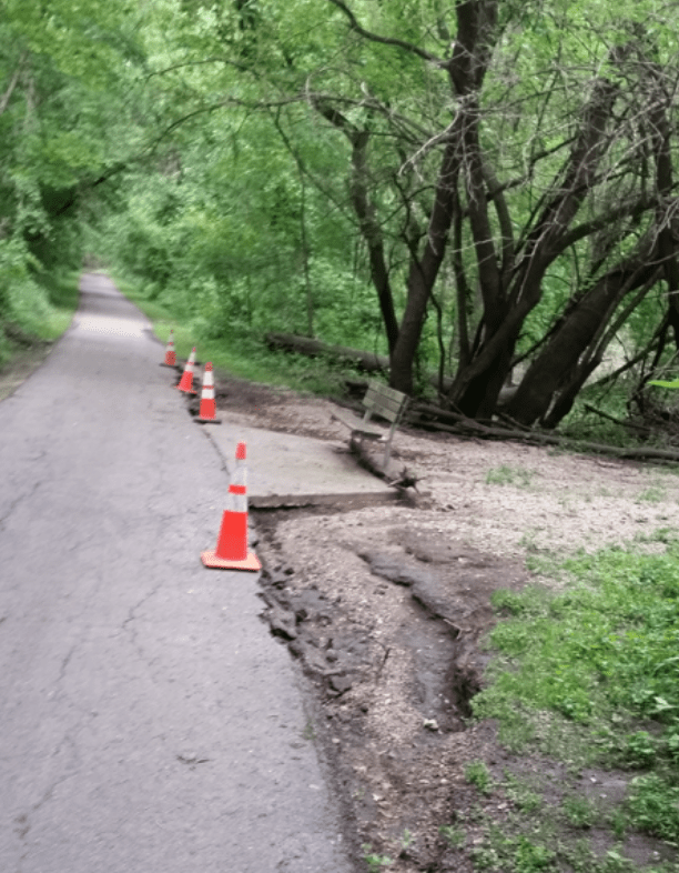Cedar Valley Lakes Trail Repair Cedar Valley Trails Partnership