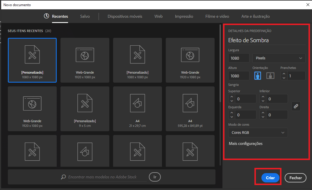 Como criar um Efeito de sombra no Illustrator CEDUP Cursos