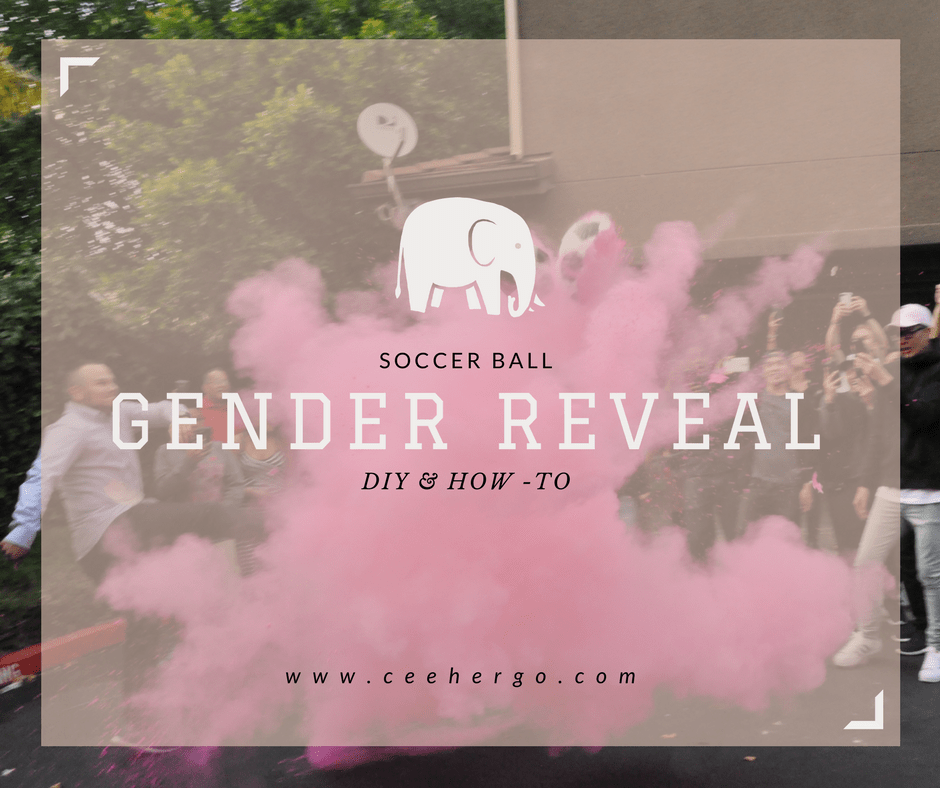 Soccer Ball Gender Reveal! (DIY & HowTo) CeeHerGo
