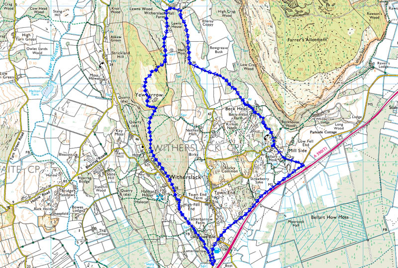 6th January 2009 A Witherslack walk