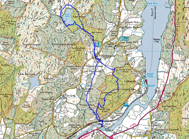 12th April 2010 Lake District Finsthwaite Heights