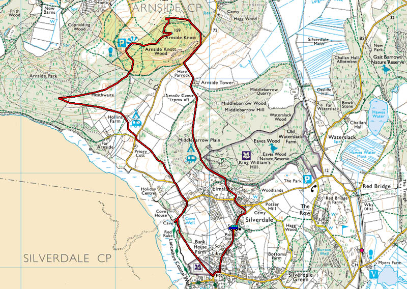 Silverdale Map With Street Names