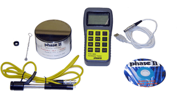 PHASE II PHT-1800: Portable Hardness Tester with Standard Probe D - CEGROUP