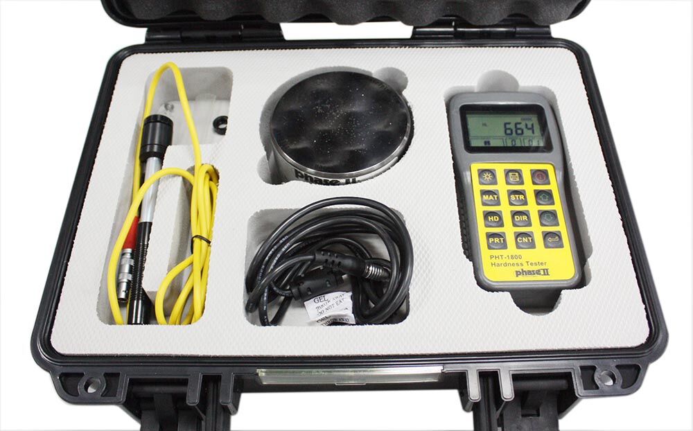 PHASE II PHT-1800: Portable Hardness Tester with Standard Probe D – CEGROUP