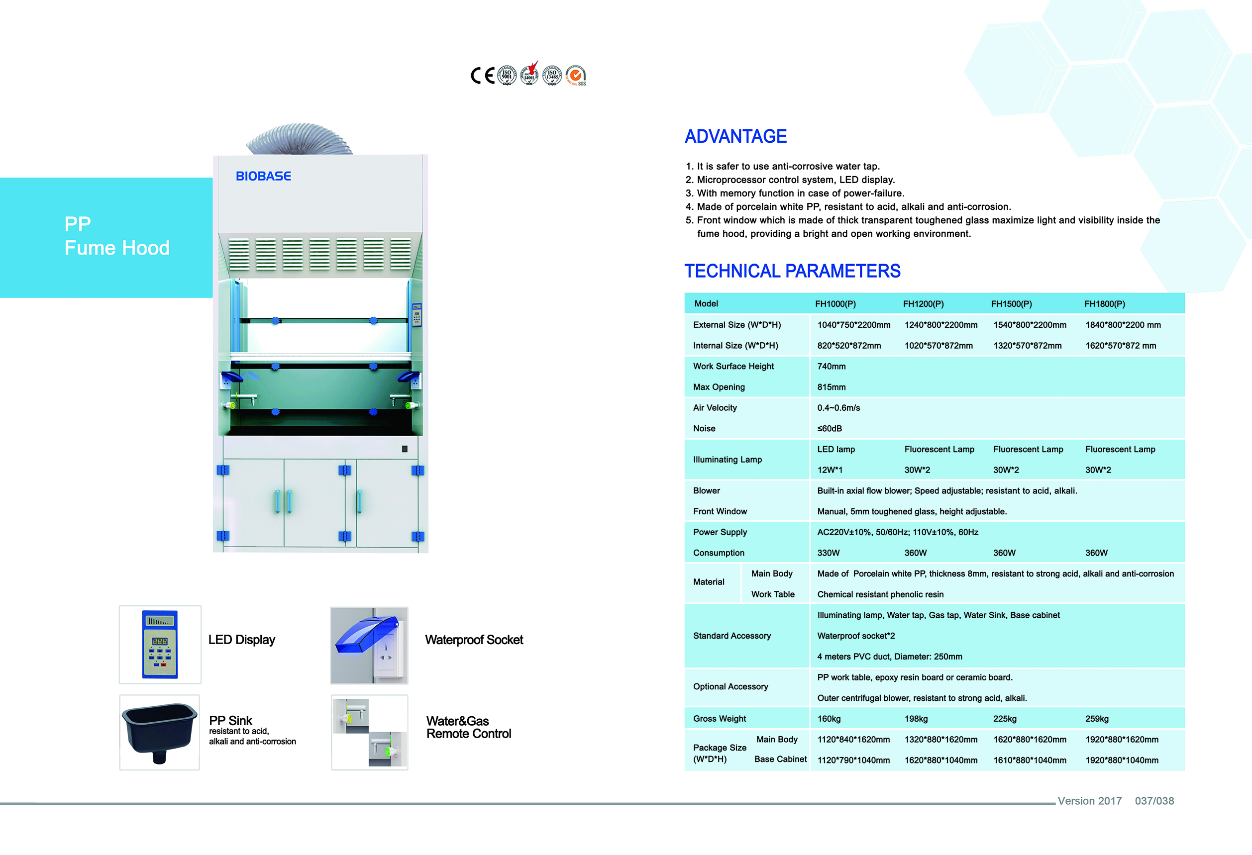 Biobase FH Series Fume Hood RTCI GROUP
