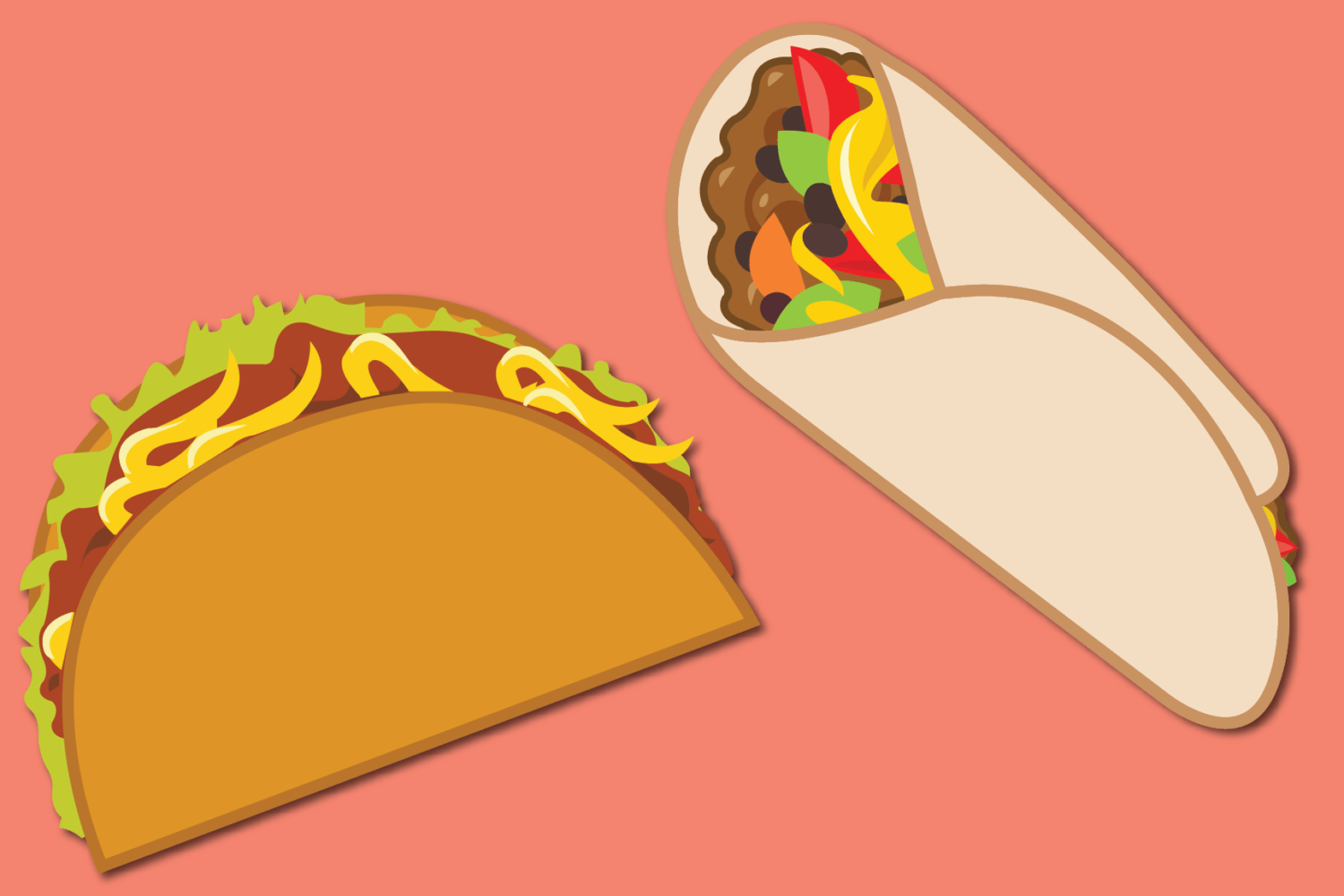Friday Feuds Tacos vs. Burritos CEHS News